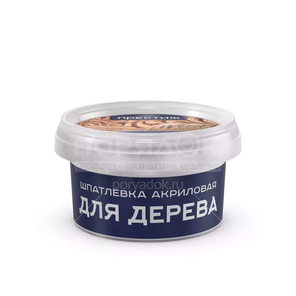 Шпатлевка для дерева Кр.дерево / 0.3 кг / ПРЕСТИЖ
