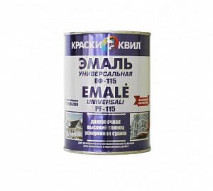 Эмаль ПФ-115 Универс. красная 0.9 кг.Квил
